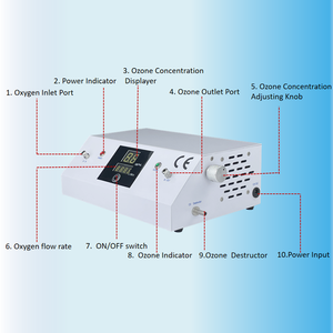Dispositivo de salida de ozono súper preciso, generador de ozonoterapia, máquina médica de ozono con sensor O3 integrado para un uso fácil - Product Image 4