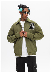 <span class=keywords><strong>Vigour</strong></span> Undefined özel pullu nakış subaseball beyzbol Letterman kolej ceketi erkekler için
