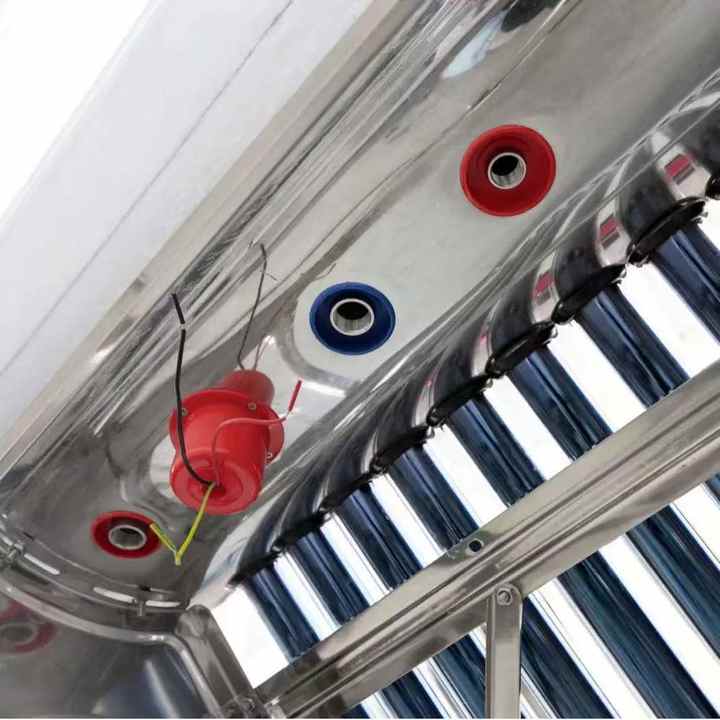 Solar Water Heater System 150L-300L Compact Heat Pipe Pressurized Solar Water Heater