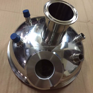 Mirror Finished Spherical Bowl <strong>Reducer</strong> <strong>3</strong>&quot; to 1 1/<strong>2</strong>&quot; Use for Closed Loop Extractors