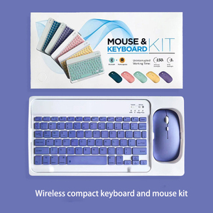OEM inalámbrico recargable Mini teclado y ratón Kit para computadora móvil tableta portátil teclado y ratón Kit