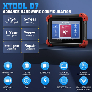 D7 Alle System-Auto diagnose tools Bidirektion aler Scanner ECU-Codierung schlüssel programmierer 38 Services Fügen Sie CANFD-Funktionen hinzu PK D7S - Product Image 3