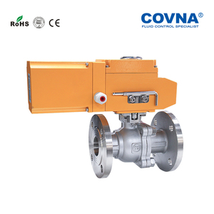 COVNA紧急订单执行器阀常闭6英寸电机操作管道水上设备浮动球阀 - Product Image 3