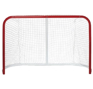 Redes de poliéster de alta calidad con tratamiento UV para redes de hockey sobre hielo