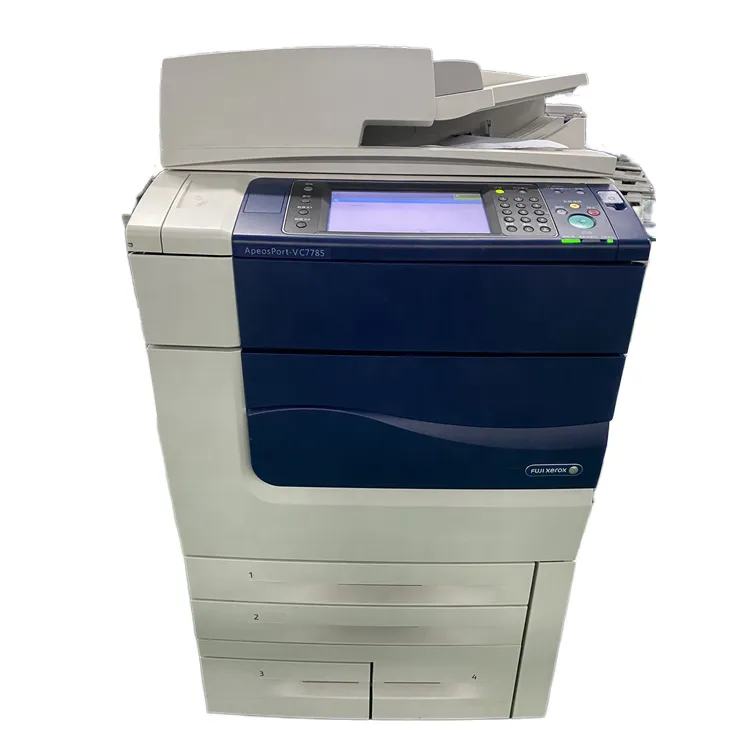 Alta velocidade máquina de fotocópia usada fotocopiadora para Xeroxs V 7785 A3 Color Printer Scanner Copiadora