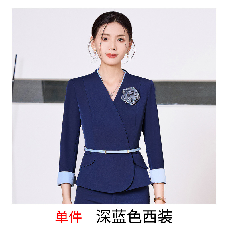 Single dark blue suit