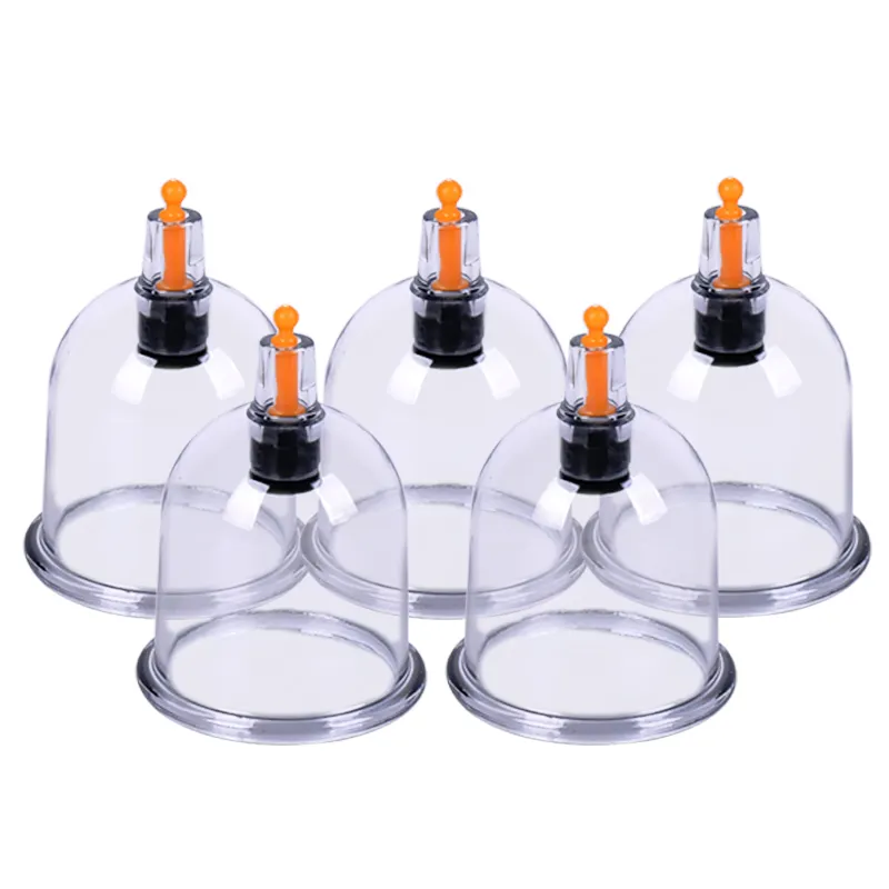 High Quality Plastics Cupping Cups Body Physical Therapy Device Vacuum Single Cupping Cup