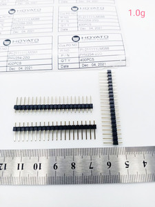 HOYATO 2.54มม.1มม.2มม.8Pin 26 Pin 40ขา Socket PCB เดี่ยวแถวตรงชาย Power Connector Pin Header - Product Image 3