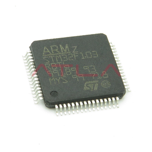 STM32F103RBT6 QFP-64 ARM Cortex-M3 32-Bit-MCU 72MHz 128KB Flash 20KB SRAM CAN/USB 2.0 Full Speed Industrial Grade IC - Product Image 1