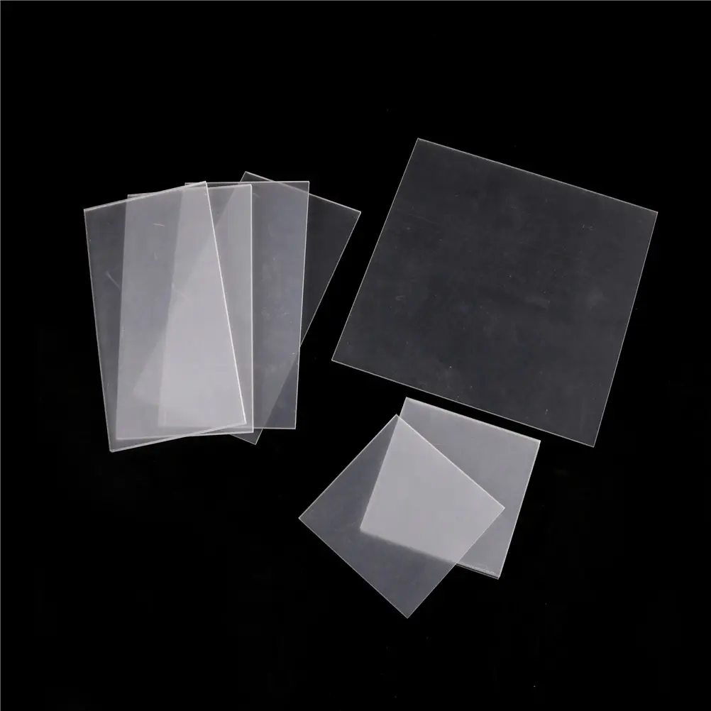 Placa acrílica de gravação 2-5mm, espessura clara, folha acrílica de plástico transparente