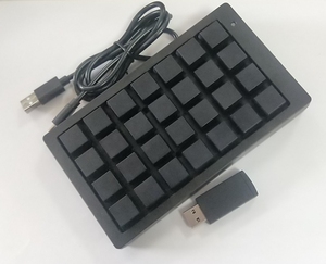 28キープログラム可能ワイヤレスPOSキーボードコンパクト膜キーパッドレジ & 小売用 - Product Image 5