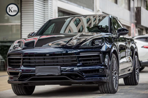 ポルシェカイエン2018 2019 2020 2020 2021 2022 2023 9Y0.1 TKT小型ボディキットとリアバンパーの中央部に適しています - Product Image 6
