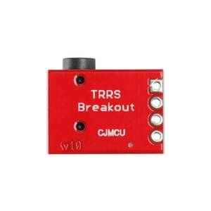 3.5mmジャックブレイクアウトヘッドフォンマイクオーディオMP3ステレオブロックインターフェイスモジュール - Product Image 1