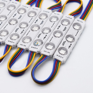 <strong>Rgb</strong> <strong>Led</strong> Injection Module 1.5w 3 <strong>Leds</strong> <strong>12v</strong> 5050 <strong>Rgb</strong> Digital Smd Mini <strong>Led</strong> Modules for Signage