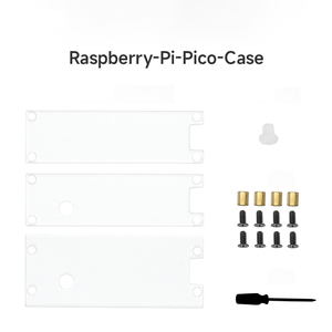 Raspberry Pi Pico Case Raspberry Pi Pico Acrílico Estuche transparente con tapa de botón