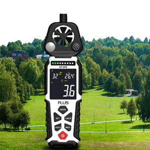 <strong>5</strong>-<strong>in</strong>-<strong>1</strong> Multifunctional Environment Meter <strong>Test</strong> Kit for Lux Meter, Sound Decibel Meter, Thermometer, Hygrometer and Anemometer - Product Image 1