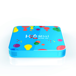 ขายร้อน Proolin ใหม่ H6 Quad Core 64-bit ARM Cortex-A53,Android 9.0,4 GB DDR3, 128GB EMMC,กล่องสมาร์ททีวี