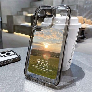 サンセットシーナリー写真印刷耐衝撃スペースTPU携帯電話カバーケースIphone 8 X Xr Xs 11 12 13 14 15 17 16 17 Pro Max - Product Image 1