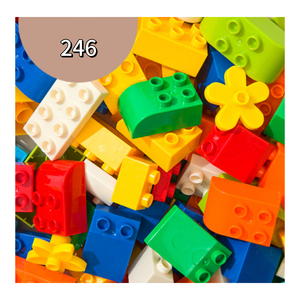 Juego de bloques de construcción montaje de construcción a granel montado en la pared educativo bloques de construcción de partículas pequeñas coloridas - Product Image 6