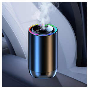 USB Mini Auto Luftbe feuchter Sternen himmel Licht 3-Farben Ultraschall Diffusor Duftöl Auto Erfrischer Elektrisch Wasserlos Tragbar - Product Image 5