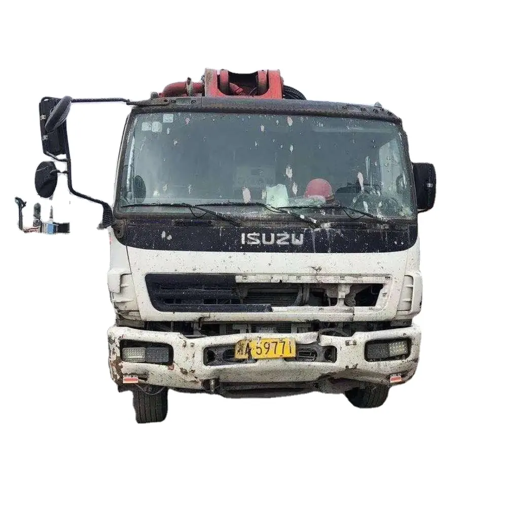 Second Hand Famous China High Quality Young Isuzu Chassis 42 M Good Use Concrete Pump
