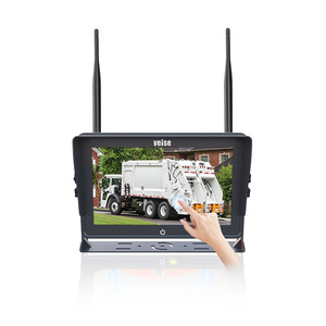 Ip69K À Prova D' Água Sem Fio <span class=keywords><strong>Back</strong></span> <span class=keywords><strong>Up</strong></span> <span class=keywords><strong>Camera</strong></span> Monitor Kit Câmera de Inversão Sem Fio para Caminhão Guindaste Ônibus RV Empilhadeira caminhão de lixo