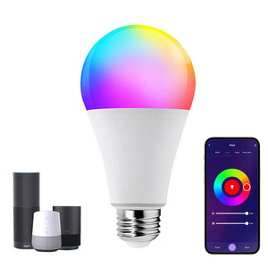 屋内色変更可能RGBLED電球7W9WE27 Tuya wifiBluetoothスマート電球APPコントロール - Product Image 5