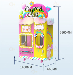 Red Rabbit New Automatic Windows Cleaning Function Cotton Candy Vending Machine Fully Source Factory - Product Image 6