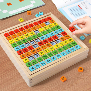 Mathbox 9 bảng trò chơi trong 1 câu đố mầm non bằng gỗ trí thông minh nhân số học giáo dục nạc cho tập thể dục não - Product Image 6