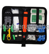 Profesyonel ağ çok Crimper şeritler RJ45 Rj12 RJ11 sıkma dahil olmak üzere ağ kablo test cihazı 5/9 in 1 Rj45 ağ araç kiti - Product Image 2