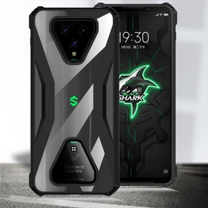 Voor Zwarte Haai 5 Pro <span class=keywords><strong>Case</strong></span> Anti-Vergeling <span class=keywords><strong>Tpu</strong></span> Pc Schokbestendige Mobiele Telefoon Cover Voor Blackshark 3 4 4S Pro 5 Rs - Product Image 4