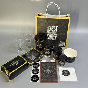 カスタムエコフレンドリーな持ち帰り生分解性包装使い捨て食品容器ティフィン弁当ランチボックス - Product Image 1