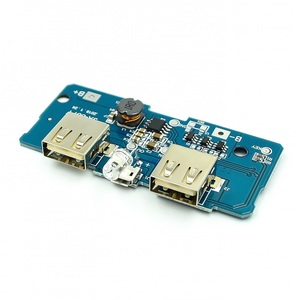 5V 2Aパワーバンク充電器モジュール充電回路基板ステップアップ電源モジュール2AデュアルUSB出力1A入力 - Product Image 4