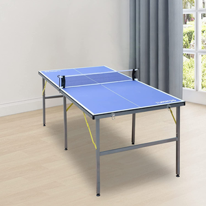 Iunnds Mini pingpong bảng có thể gập lại trong nhà bóng bàn đặt bảng trò chơi sân vườn - Product Image 3
