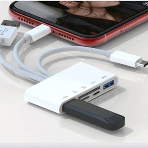 5 1 USB 3.0 OTG适配器2合1 SD TF存储卡读卡器充电访问iPhone iPad宏碁三星MacBook配件 - Product Image 4