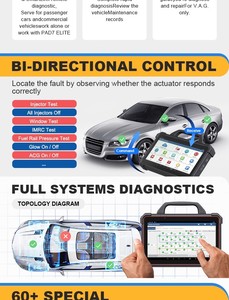 Für X431 PAD VII Elite-Vollsystem-Diagnose scanner Online-ECU-Programmier-und Codierung werkzeug für Motor analysatoren - Product Image 5