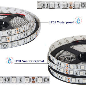 フルセット<span class=keywords><strong>10M</strong></span>スマートライトストリップ5050 RGB 60LED/M IP20/IP65 & EU/US/UK/AUプラグ電源アダプター & LEDWiFi調光リモートコントローラー - Product Image 4