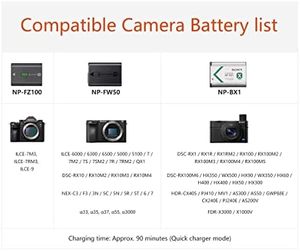 ISDT NP2 for Sony <strong>Camera</strong> Battery Charger 90 Minutes Full Charge 25W Max Type-<strong>C</strong> Input Compatible for Sony A9 Cyber-Shot DSC-RX100 - Product Image 6