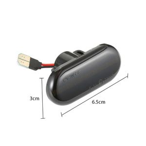 Sequential <strong>LED</strong> Side Marker Turn Signal Lights 12V for Renault Clio1 Clio2 Espace Kangoo Laguna I Megane Twingo I 19 II - Product Image 3