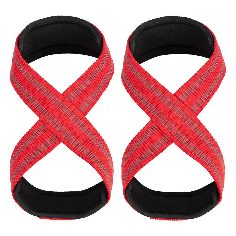 red 8-shaped anti-slip resistance band