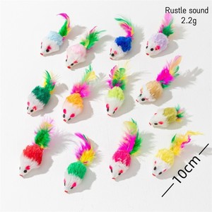 Ratón de peluche Ybgai contiene traje de hierba gatera, resistente a los arañazos y rechinar los dientes, ratones para gatos, juguetes para jugar con gatos - Product Image 4