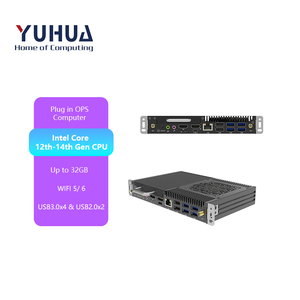 Yuhua Ops <span class=keywords><strong>PC</strong></span> với Intel Core i3 i5 i7 I9 4 USB 3.0/6 USB New DDR4 RAM AU/chúng tôi/CN phích cắm cho tương tác phẳng Panel-bán buôn - Product Image 1