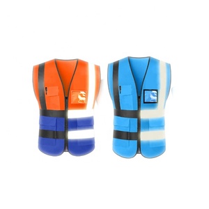 High Quality Customized Logo <strong>Reflective</strong> <strong>Led</strong> Safety Vest Clothing - Product Image 1
