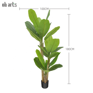 Cây nhân tạo chậu cây bonsai cây chuối lớn chậu cây cho đám cưới trong nhà trang trí - Product Image 2