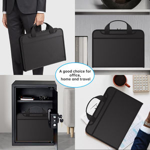 תיקיית קבצים רב תכליתיים תיק מארגן transparentaccordion עבור a4 מסמכים דרכונים - Product Image 2