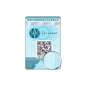 Etiqueta DE SEGURIDAD DE CÓDIGO QR DE SEGURIDAD antifalsificación personalizada de fábrica de China - Product Image 2