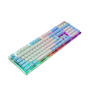 Nuevo diseño de teclado iluminado USB Gaming Keyboard Computer Keyboard - Product Image 1