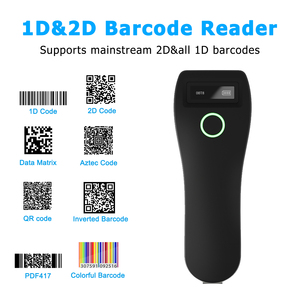 Mini escáner de código de barras Bluetooth 2D 1D, lector de código de barras inalámbrico 3 en 1, escaneo de código de barras portátil, funciona con Windows, Android, iOS - Product Image 4