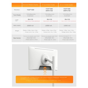 Smart 32 27, 24 дюйма, вращающееся подвижное колесо, случайный экран, внутреннее приложение с функцией SDK на 1 год гарантии - Product Image 3