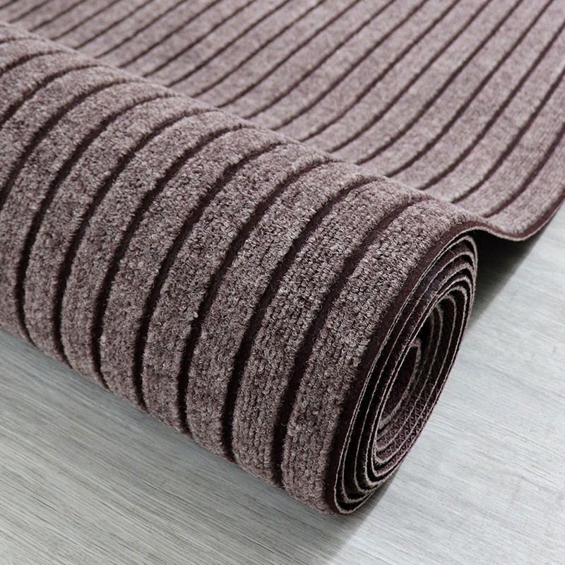 Tapis de porte d'entrée super absorbant Magic clean brun